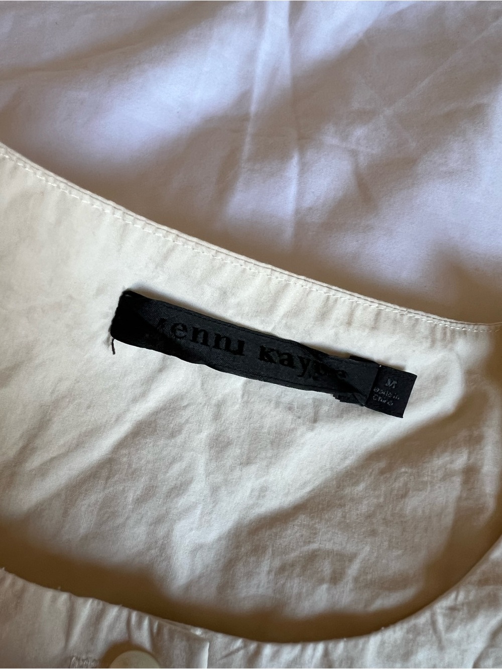 Jenni Kayne Harper Dress Ivory Size Medium - Picture 7 of 8